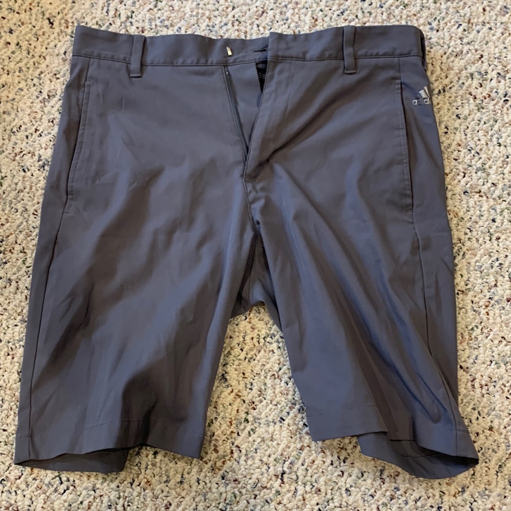 Grey Adidas Golf Shorts